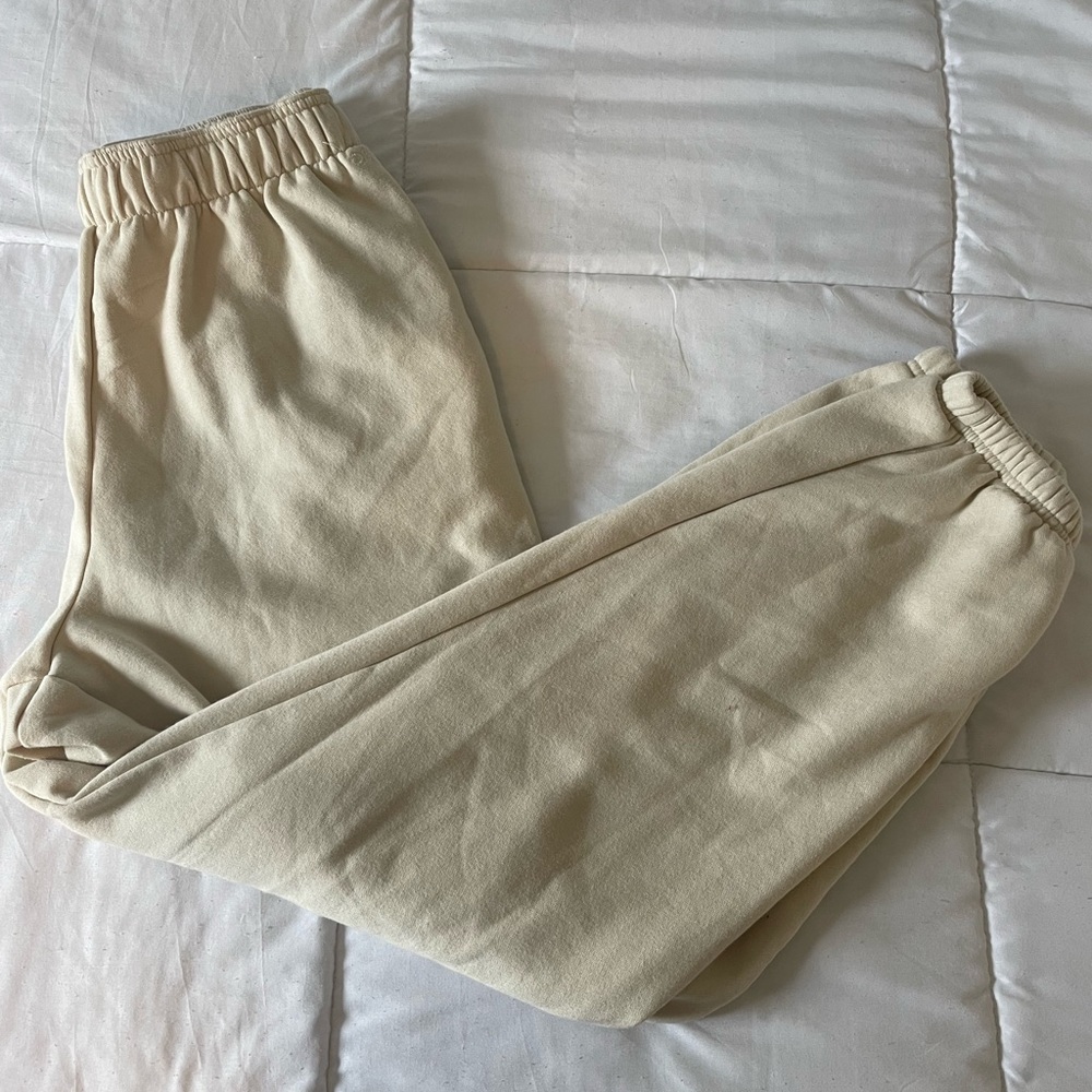 Cream Sweatpants!